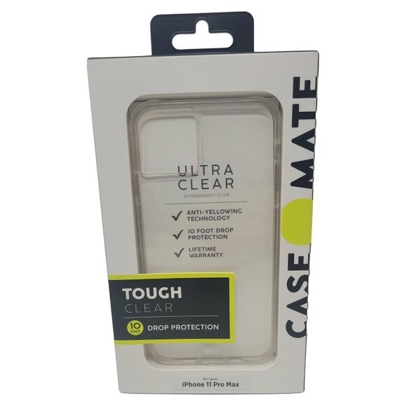 Case-Mate Tough Clear Drop Protection Case for Apple iPhone 11 Pro Max 6.5" 2019 - Picture 1 of 2